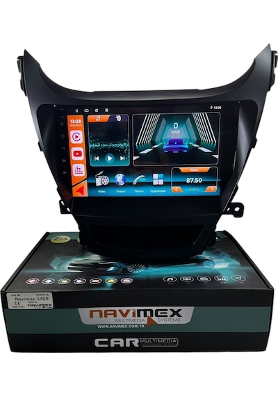 Hyundai Elentra 2014-2016 Navimex Samsung İşlemcili 4-64 Profesyonel Oem Multimedia