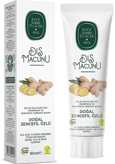 Eyüp Sabri Tuncer Doğal Zencefil Özlü Diş Macunu 90 ML