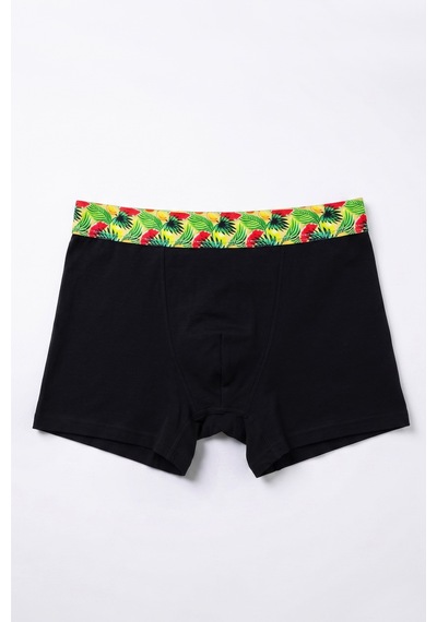 Just Inner Erkek Modal Boxer Meyve Desenli Konfor Odaklı Tasarım 135000 Sarı