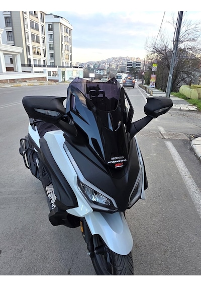 Motocam Honda Forza 250 Ön Cam 2018-2020 Model 43cm Siyah Renkli 4mm