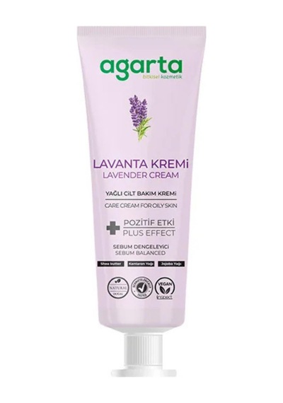Agarta - Krem Yağlı Cilt Bakım Doğal Lavanta 75ml