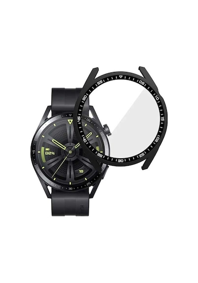 Sneezy Huawei Watch Gt3 46mm Pc Sert Kasa Ve Ekran Koruyucu