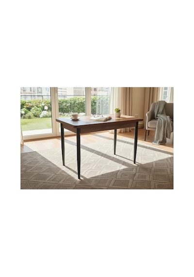 Tool Aksesuar T-6034 Kemençe 70x120 Mdf 4-6 Kişilk Mutfak Masası Yemek Masası