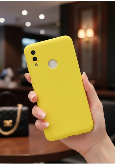 Huawei P Smart 2019 Kılıf İçi Kadife Soft Silikon Lansman Kapak