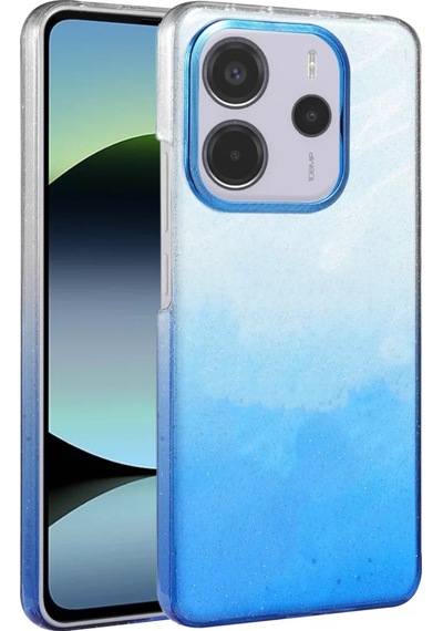 Newface Xiaomi Redmi Note 14 4g Glossy Kapak - Mavi