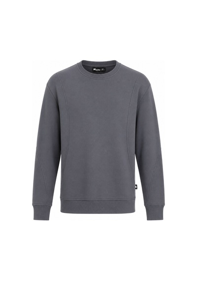 Bad Bear Shıeld Crewneck Man Asphalt Sweatshırt 26.02.12.027-c118 Gri