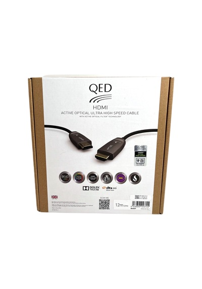 Qed Qe-6037 Performance Optical Ultra High Speed Hdmi 12 Metre
