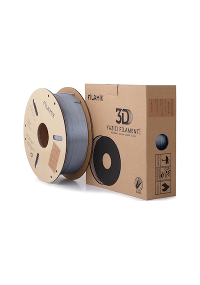 Filamix Silk Pla Gümüş Filament 1.75mm 1 Kg