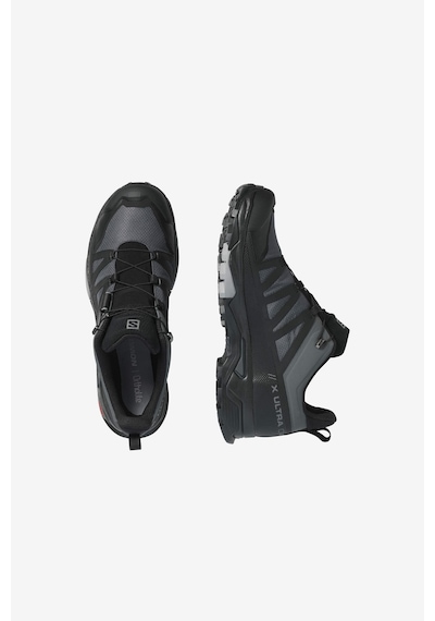 Salomon X Ultra 4 Gtx Erkek/kadın Hiking Ayakkabısı Su Geçirmez Trekking Outdoor Low Siyah - Gri