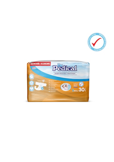 Dr. Pedical - Belbantlı Hasta Bezi Small Beden 30'lu S