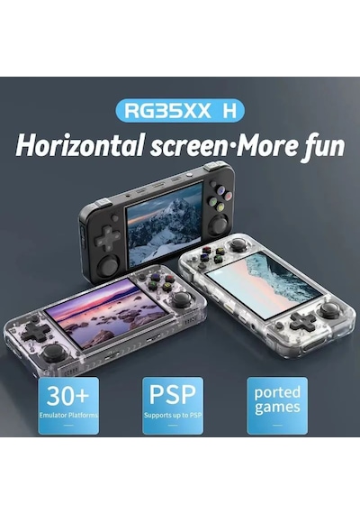 Rg 35xx H Retro El Oyun Konsolu Beyaz 64 Gb - 3.5 İnç Ips 640x480 Ekran Çift Analog Kol Allwinner H700 Çift Bant Wi-fi 5g Bluetooth Hdmı Tv Çıkışlı Taşınabilir Psp Ps1 Atari Konsolu Rg 35xx H Retro El Oyun Konsolu Beyaz 64 Gb - 3.5 İnç Ips 640x480 Ekran Çift Analog Kol Allwinner H700 Çift Bant Wi-fi 5g Bluetooth Hdmı Tv Çıkışlı Taşınabilir Psp Ps1 Atari Konsolu