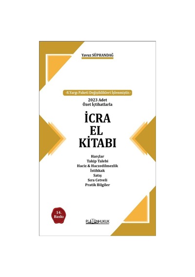 İcra El Kitabı Açıklamalı 14.baskı