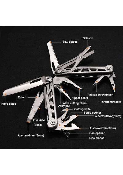 Grand Kamp Harvest Ghk6 Christmas Multi Tool Açık Gri