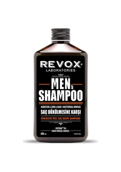 Revox Men's Shampoo Saç Dökülmesine Karşı Şampuan 400 ML