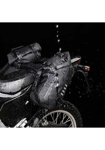 Ayrex Rhinowalk Motosiklet Eyer Çantaları Su Geçirmez Titreşim Önleyici Motor Yan Çantalar Omuz Çantası Motosikl Diğer