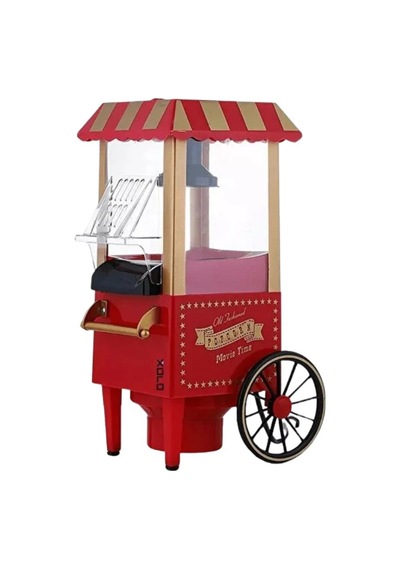 Yağsız Popcorn Makinesi Hızlı Sıcak Hava Mısır Patlatıcı Ev Tipi Kullanım