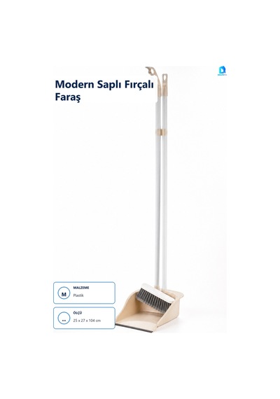 Saplı Fırçalı Faraş Çok Renkli 25 X 27 X 104 Cm