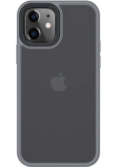 Benks Apple Uyumlu iPhone 12 Mini Kılıf Arkası Mat Buzlu Benks Hybrid Kapak ZORE-218641