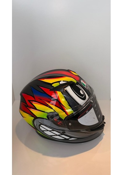 Agv Kask K 3 Grey Yellow Red Xl Renli