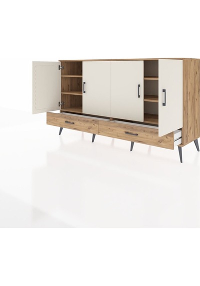 Hyperion Konsol 6 Raflı 2 Çekmeceli 4 Kapaklı 176x44x99 Çam-aytaş Çam-aytaşı/çam Hyperion Konsol 6 Raflı 2 Çekmeceli 4 Kapaklı 176x44x99 Çam-aytaş Çam-aytaşı/çam