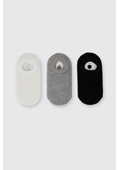 Panço Unisex Bebek Babet Çorap renkli