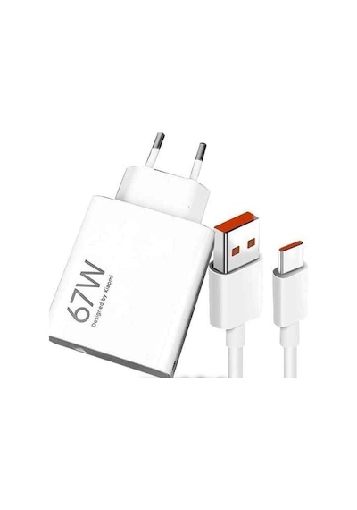 Xiaomi Mdy-12-es 67w Hızlı Şarj Cihazı Adaptörü Usb-a- Type-c Kablolu