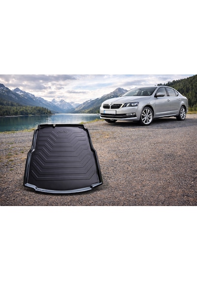 Skoda Octavia 2013-2020 3d Oto Paspas Ve Bagaj Havuzu İkili Set