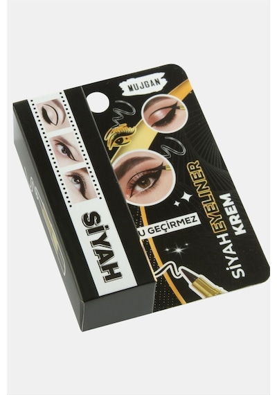 Hnrlıshp Müjgan Eyeliner Krem Siyah Sürme-siyah