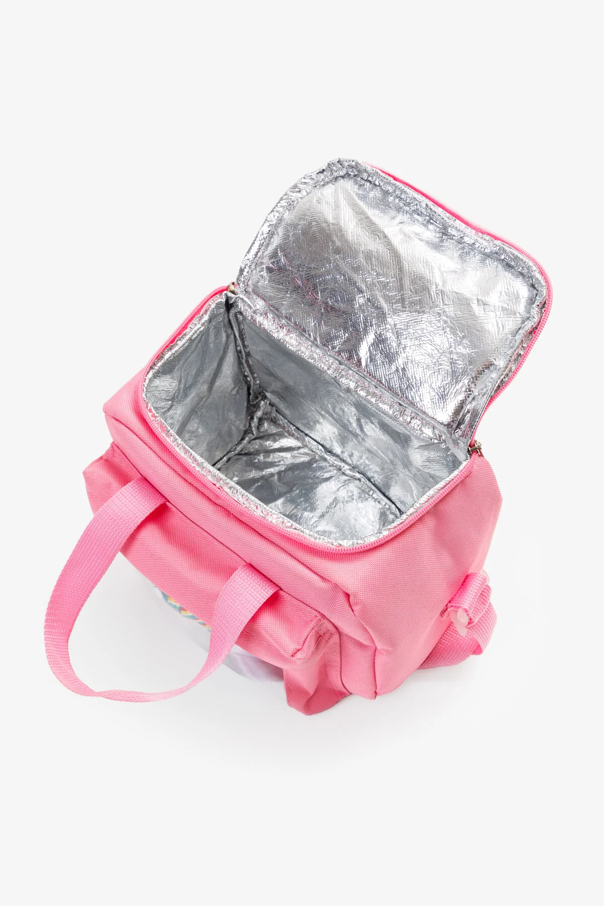 Quovo Kawaii Kore Tarzı Aksesuar Hediyeli Termal Beslenme Çantası Özel Tasarım Kız,erkek Pembe