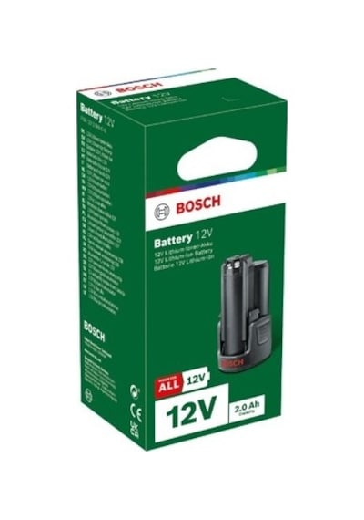 12 V Akü Paketi 2.0 Ah, Uzun Süreli Çalışma Sağlar