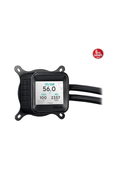 Asus Lc 360 Argb Lcd 360mm Intel-amd Uyumlu Sıvı Soğutucu