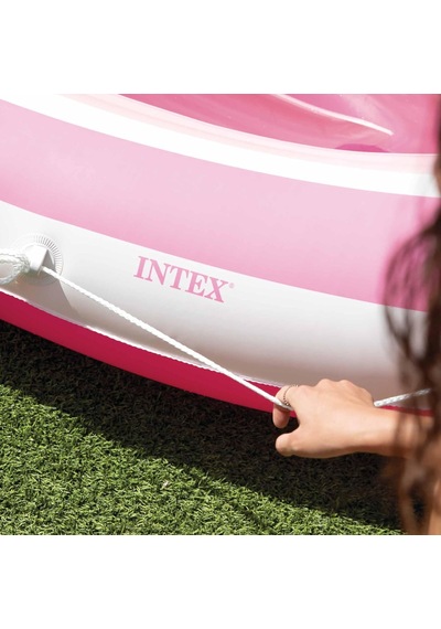 Intex 57804 Pembe Cennet Bot Yatak 257 Cm, Su Sporları, Plaj Malz