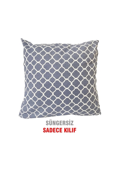Kırlent Yastık Kılıfı Vip Kılıf 1 Adet-43X43 Cm(Griçatı) (524844823)