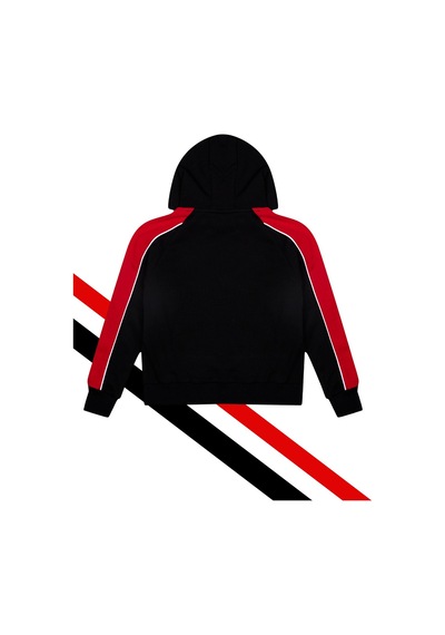 Beşiktaş Çocuk Kapüşonlu Sweatshırt Uv Kutu Siyah Uv