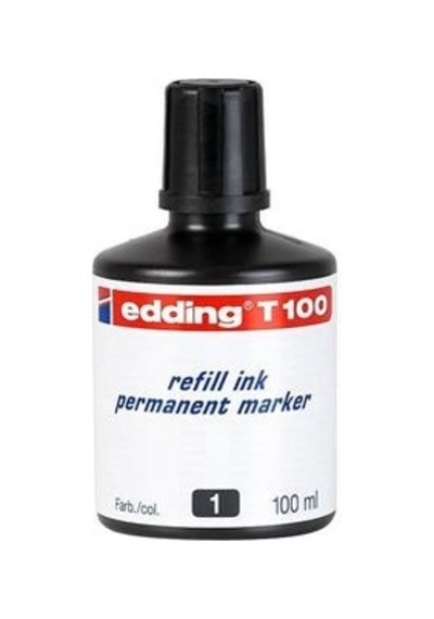 Edding Permanent Markör Mürekkep 100 Ml E-T100 Siyah