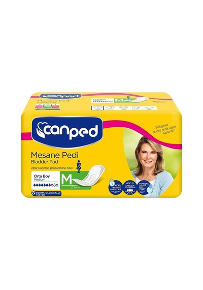 Canped Mesane Pedi Normal Orta Boy M 3 x 10'Lu