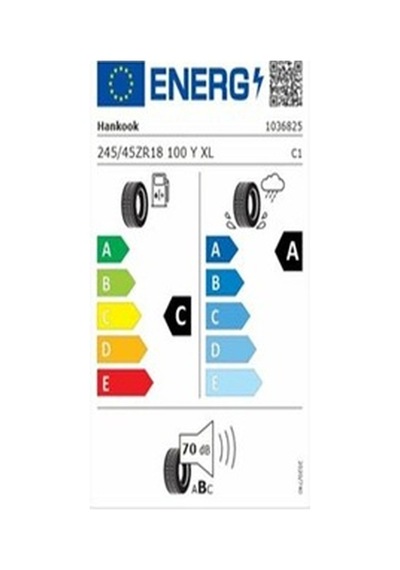 Hankook 245/45Zr18 100Y Xl Ventus Evo K137 Oto Yaz Lastiği  2026