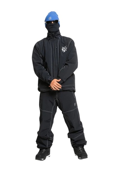 Quıksılver Quiksilver The Edge Jk Erkek Siyah Snowboard Ceketi 11793 Siyah