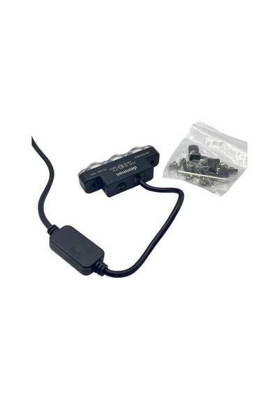 Ahmet Otomotiv Dmmn Özellikli 12v-24v Çalışma Lambası Beyaz Renk /off-road Mercekli 3 Ledli 10w 80 19 Mm
