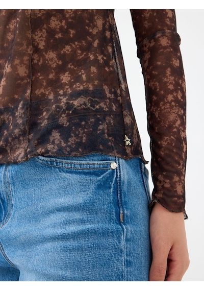 LOFT Slim Fit Kadın Bluz U.kol Çok Renkli