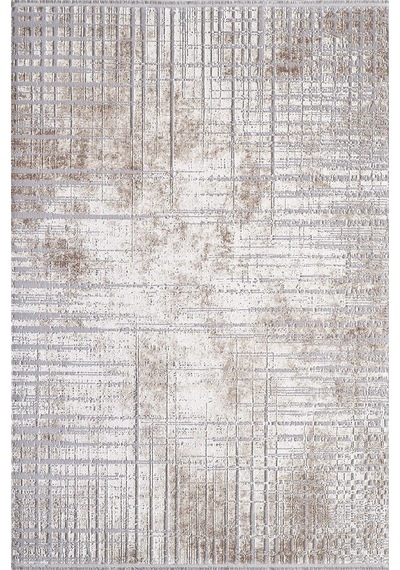 Artemis Halı Artex 05854b Gri Kahve Modern Eskitme Halı