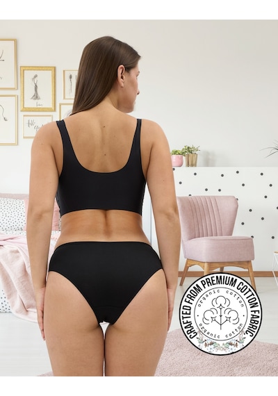 Alya Underwear Kadın Külot, Renkli Pamuklu Slip Külotlar Bikini Kesim 5'li Paket Çok Renkli Çok Renkli P11