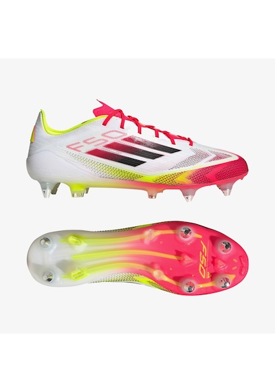 Adidas F50 Elite Yumuşak Zemin Erkek Beyaz Çim Saha Kramponu Ie1258 Beyaz
