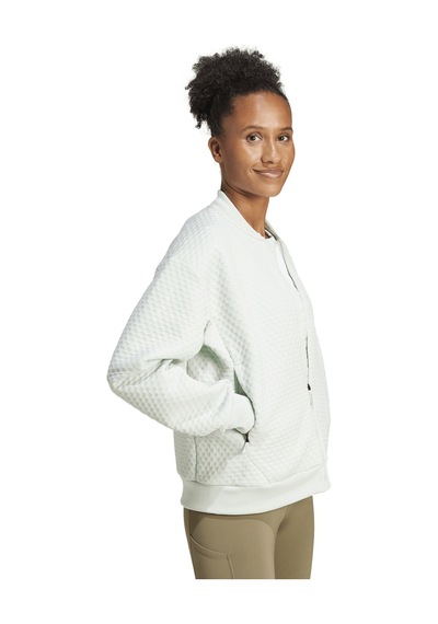 Jf9064-k Adidas Terrex Xploric Sweater Kadın Ceket Yeşil Jf9064-k Yeşil