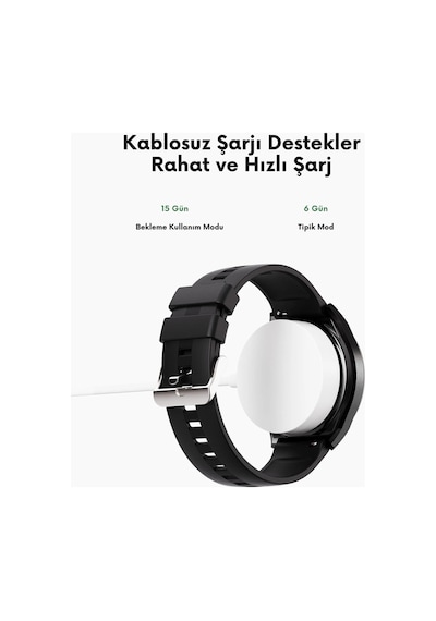 Aukey SW-2P 2 Pro Akıllı Saat (Distribütör Garantili)