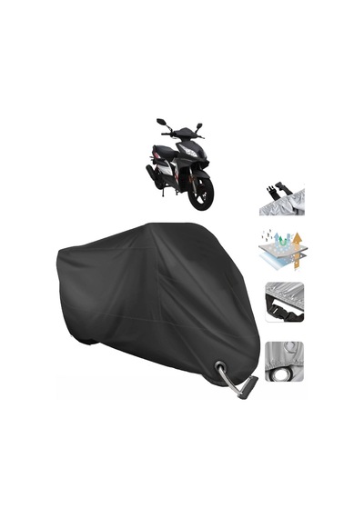 Mondial 125 Ardour Motor Branda (Bağlantı, Kilit Uyumlu)-Siyah (457272155)