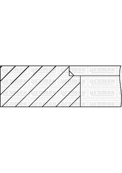 Segman - Fiat Marea, Bravo, Multipla, Brava, Palio, Siena - Yenmak-9109969000 92399910