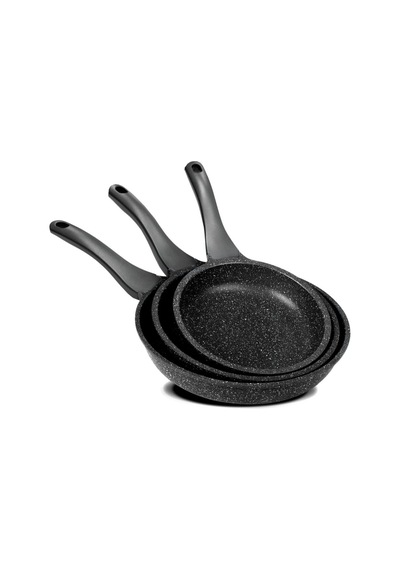 Thermoad 3'lü Granit Döküm Tava Seti 20 Cm 24 Cm 28 Cm