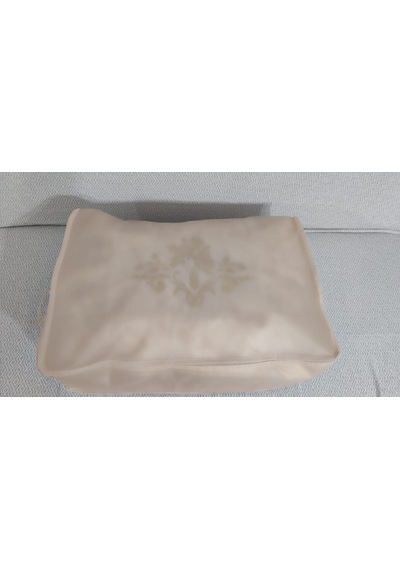 4 Lu Desenli Baza Altı Çekyat Hurç 60 40 22 Cm Bej