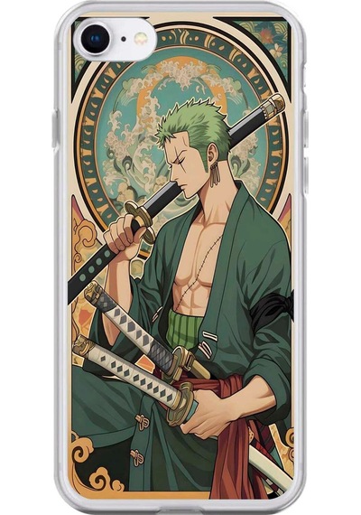 Apple Uyumlu iPhone 6s Plus Şeffaf Kılıf One Piece Tasarımlı 3